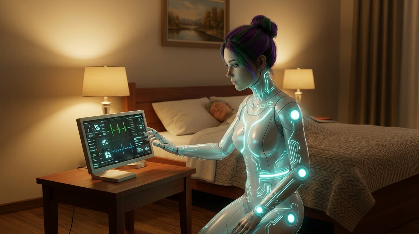 Aurora monitoreando el bienestar durante la noche